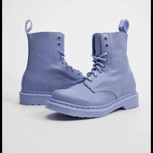 Blue Doc Martins